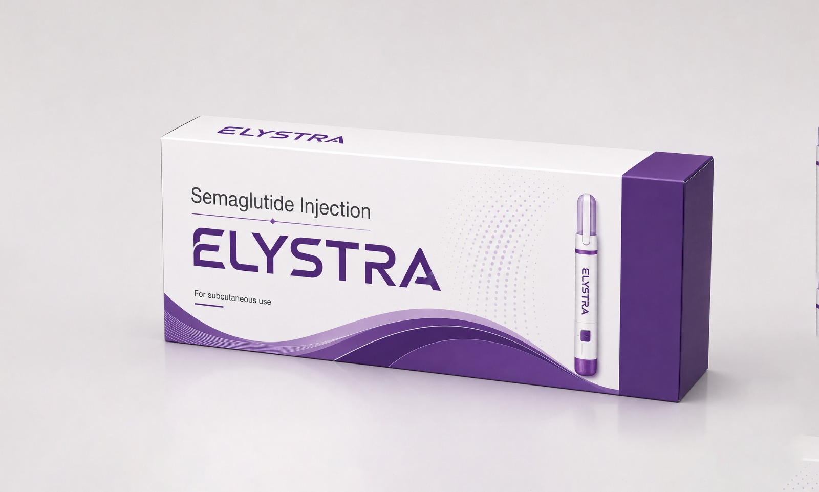 Elystra Semaglutide Multidose Pen Injection packaging